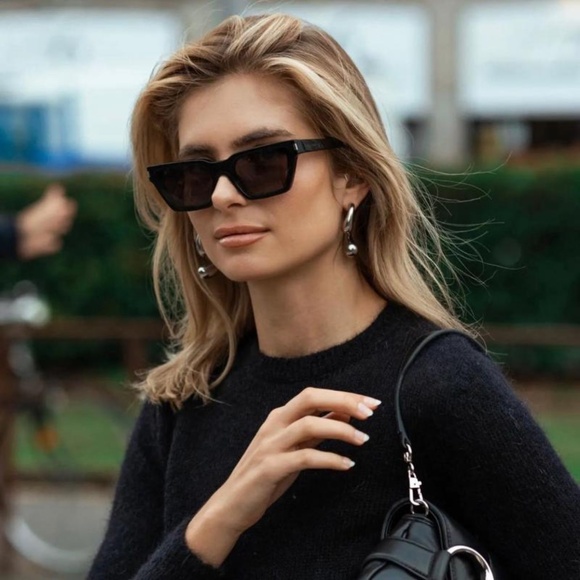 NEW SL633 CALISTA 001 SAINT LAURENT BLACK WOMEN SUNGLASSES SL 633 SAINT LAURENT